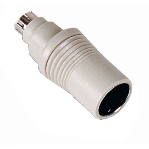 *ADATTATORE TASTIERA AT/XT CONNETTORI DIN 5 POLI FEMMINA MINIDIN 6 POLI MASCHIO (AB 440)