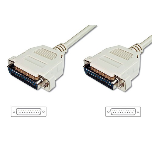 *CAVO PROLUNGA CONNETTORI 25 POLI MASCHIO/MASCHIO MT.2 CUSTODIE APRIBILI