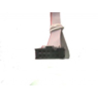 CAVO CON STAFFA METALLICA INTERNO/ESTERNO PORTA SERIALE RS232 9 POLI MASCHIO/IDC 10 PIN