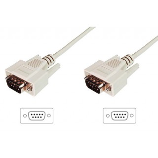 CAVO PROLUNGA PER MODEM- MOUSE ECC. PIN-TO-PIN (MODEM CABLE) 9 POLI MASCHIO/MASCHIO MT.3 (AK 174 3M)