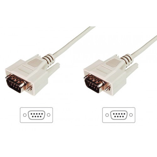CAVO PROLUNGA PER MODEM- MOUSE ECC. PIN-TO-PIN (MODEM CABLE) 9 POLI MASCHIO/MASCHIO MT.3 (AK 174 3M)
