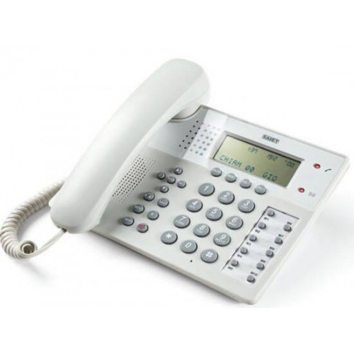 TELEFONO MULTIFUNZIONE - VIVAVOCE - IDENTIFICATORE DEL CHIAMANTE - OFFICE 201 GRIGIO CHIARO