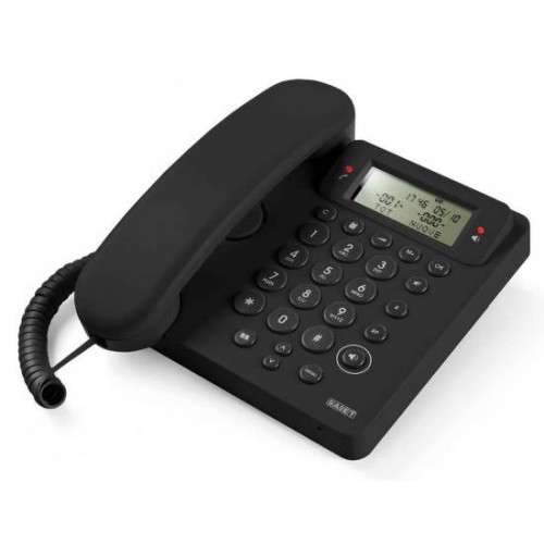 TELEFONO MULTIFUNZIONE - VIVAVOCE - IDENTIFICATORE DEL CHIAMANTE - EGO NERO