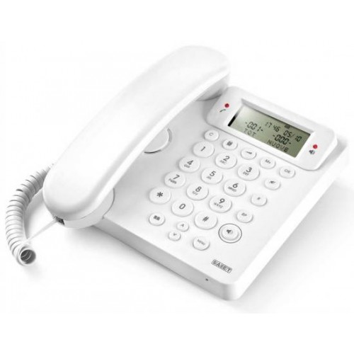 TELEFONO MULTIFUNZIONE - VIVAVOCE - IDENTIFICATORE DEL CHIAMANTE - EGO BIANCO