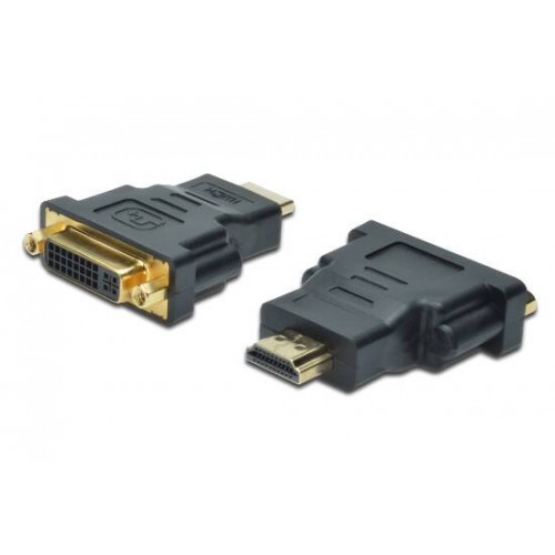 *ADATTATORE HDMI 19 POLI MASCHIO / DVI-D24+5 FEMMINA