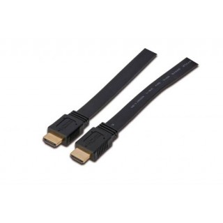 CAVO HDMI PIATTO MT. 2 HIGH SPEED CON ETHERNET COLORE NERO