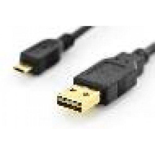 CAVO CON CONNETTORE MICRO USB 2.0 REVERSIBILE E CONNETTORE 