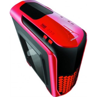 CASE ATX SHIELD ROSSO, 3 FAN DA 12CM, AUDIO HD