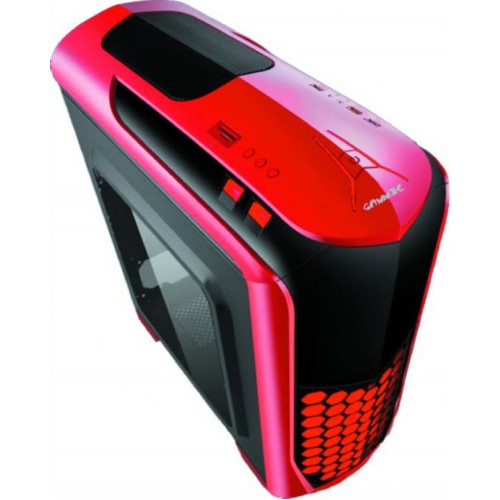 CASE ATX SHIELD ROSSO, 3 FAN DA 12CM, AUDIO HD