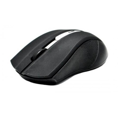 MOUSE WIRELESS 3 TASTI NERO GOMMATO RICEVITORE USB