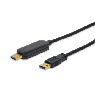 CAVO TRASFERIMENTO DATI USB 3.0 TRA DUE PC WINDOWS/MAC