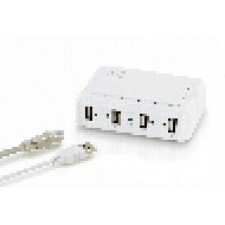 HUB DI RETE CON 4 PORTE USB 2.0 DIGITUS
