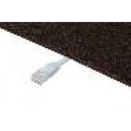 CAVO RETE PIATTO UTP CAT. 5E NON SCHERMATO - LUNGHEZZA MT. 3 - COLORE NERO