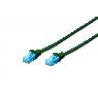 CAVO RETE UTP CAT. 5E NON SCHERMATO - LUNGHEZZA MT. 1 - COLORE VERDE