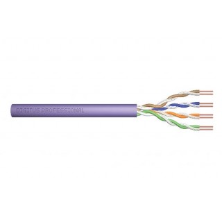 CAVO SOLIDO NON SCHERMATO UTP PER RETI CATEGORIA 6 IN RAME MATASSA MT 305