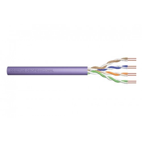 CAVO SOLIDO NON SCHERMATO UTP PER RETI CATEGORIA 6 IN RAME MATASSA MT 305