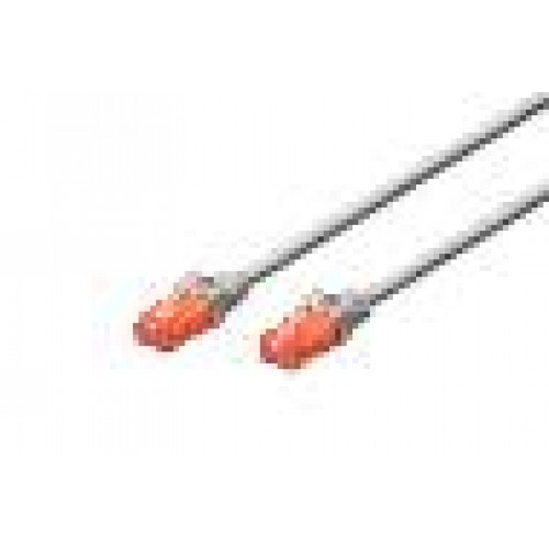 CAVO RETE UTP CAT 6 NON SCHERMATO MT 2 GRIGIO