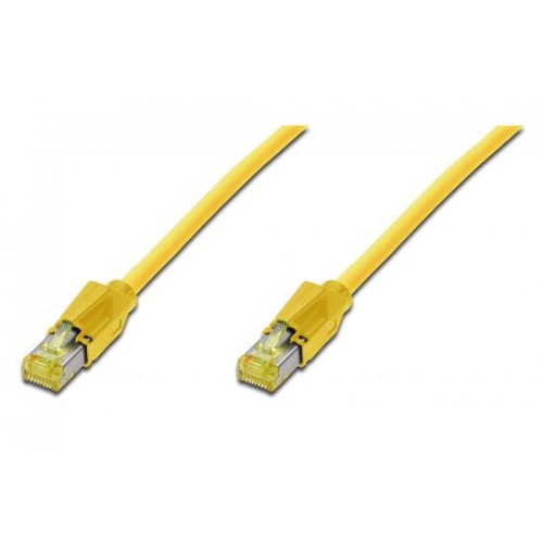 CAVO RETE S-FTP CAT. 7 CON CONNETTORI 6A LSOH MT 1 COLORE GIALLO