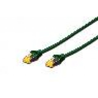 CAVO RETE S-FTP CAT.6A DOPPIA SCHERMATURA LSOH COLORE VERDE MT. 7