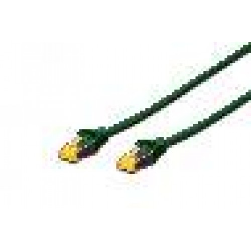 *CAVO RETE S-FTP CAT.6A DOPPIA SCHERMATURA LSOH COLORE VERDE MT. 25