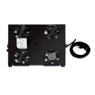 KIT 2 VENTOLE CON TERMOSTATO PER ARMADI LINEA PROFESSIONALE COLORE NERO