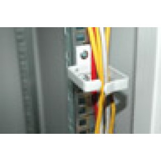 PASSACAVI PER ARMADI RACK 44x60 mm. CONFEZIONE 10 PEZZI - COLORE GRIGIO RAL 7035
