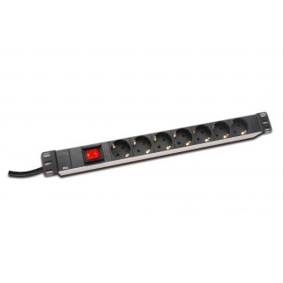 MULTIPRESA CON 7 PRESE E INTERRUTTORE ON/OFF (DN-95402)