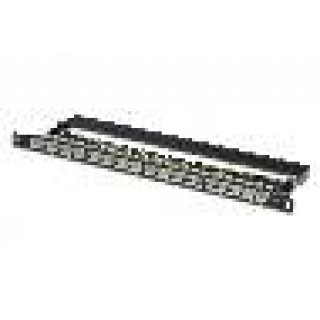 PANNELLO PATCH 24 PORTE CAT6 0,5 UNITA' SCHERMATO