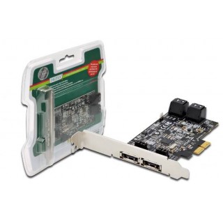 SCHEDA AGGIUNTIVA PCI EXPRESS SATA II CON 4+2 CONNETTORI SATA III