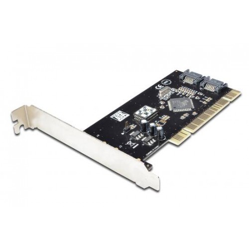 SCHEDA AGGIUNTIVA CONTROLLER PCI CON DUE PORTE SERIAL-ATA 150