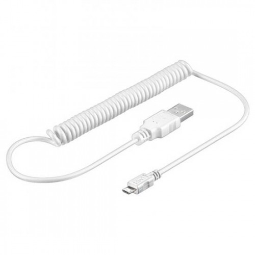 CAVO MICRO USB MT. 1 A SPIRALE