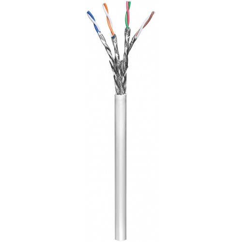 CAVO FLESSIBILE S-FTP PER RETI CATEGORIA 6 (CCA) MATASSA MT. 100