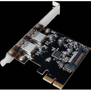 SCHEDA PCI CON 2 PORTE USB 3.1