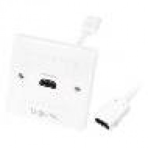 PLACCA CON CONNETTORE HDMI FEMMINA + CAVETTO HDMI
