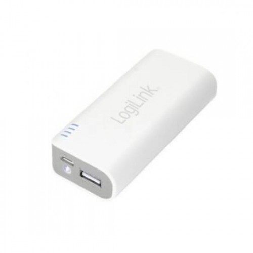 *MINIBATTERIA UNIVERSALE PER TABLET/SMARTPHONE USB 5 VOLT  CAPACITA' 2200 MAH COLORE BIANCO