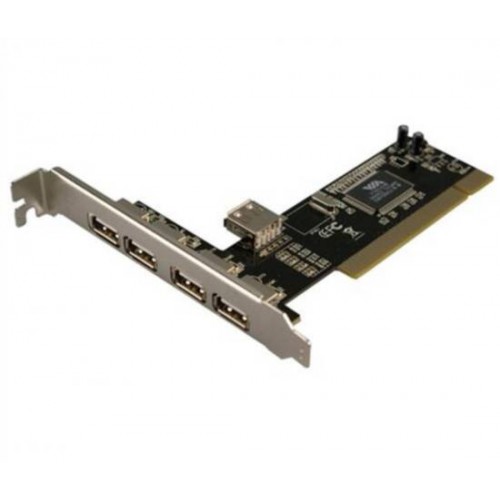 SCHEDA PCI 4 PORTE USB 2.0 + 1 INTERNA