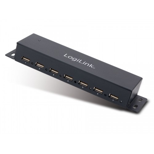 HUB 7 PORTE USB 2.0 IN METALLO