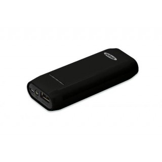 *MINI BATTERIA UNIVERSALE PER TABLET/SMARTPHONE USB 5 VOLT CAPACITA' REALI 4400MAH COLORE NERO