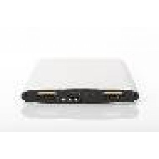POWER BANK IN ALLUMINIO 5000 MAH 2 PORTE USB 2,1A+1A COLORE ARGENTO