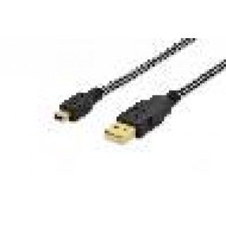 CAVO USB 2.0 IN BLISTER CONNETTORI A - MINI B (5 PIN) MT 1,80