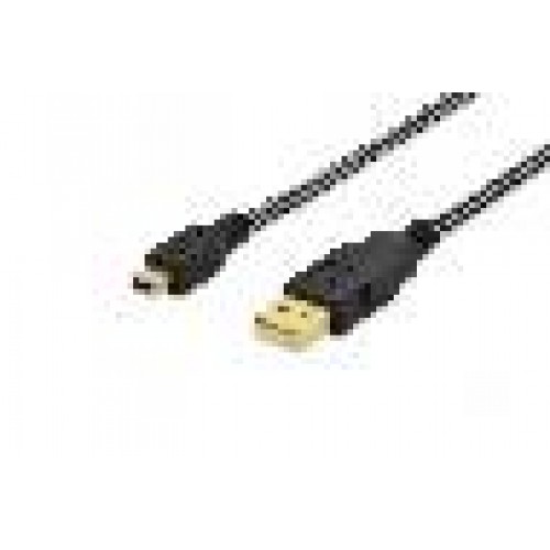CAVO USB 2.0 IN BLISTER CONNETTORI A - MINI B (5 PIN) MT 1,80