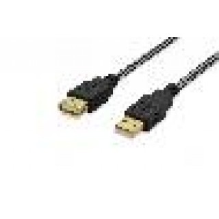 CAVO USB 2.0 IN BLISTER CONNETTORI A MASCHIO FEMMINA MT 1,80