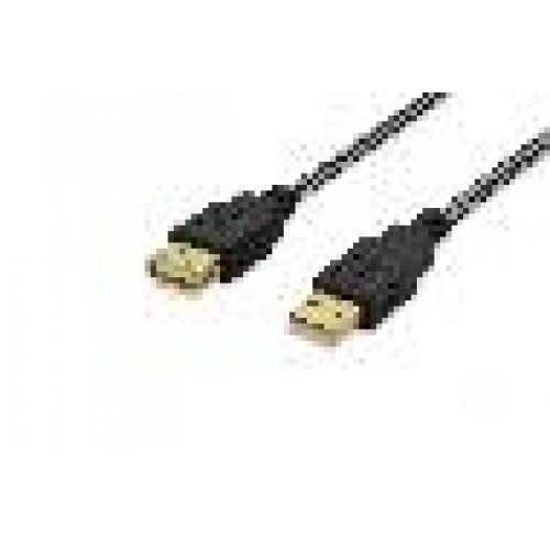 CAVO USB 2.0 IN BLISTER CONNETTORI A MASCHIO FEMMINA MT 1,80