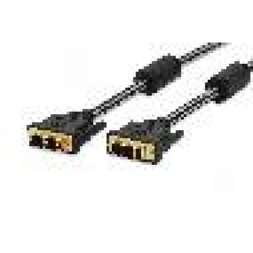 CAVO DVI 24+1 IN BLISTER CON FERRITI DUAL LINK MT 2
