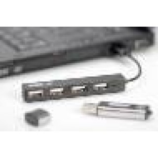 MINI HUB USB 2.0 4 PORTE