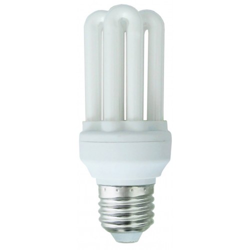 *LAMPADA A RISPARMIO ENERGETICO 20 WATT LUCE CALDA (2700K) E27 MICRO 6 TUBI