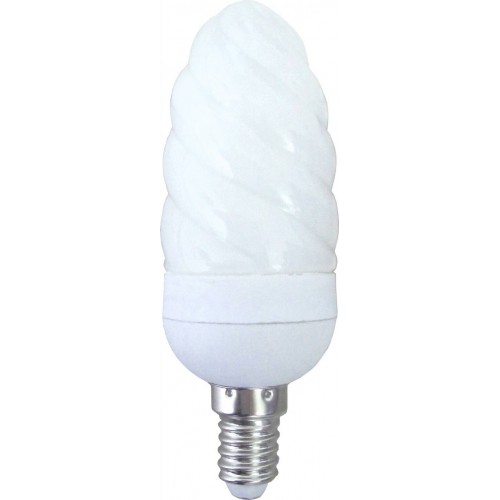 *LAMPADA A RISPARMIO ENERGETICO 11 WATT LUCE FREDDA (6400K) E14 MICRO CANDELA