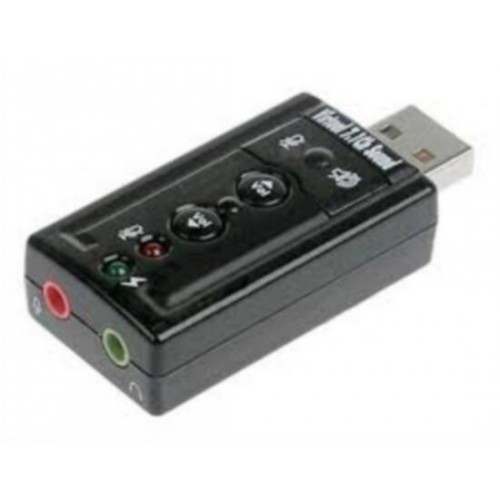 ADATTATORE USB-AUDIO PER MICROFONO, CASSE O CUFFIE