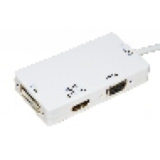 ADATTATORE MINI DISPLAYPORT MASCHIO 1.2 A DVI+HDMI 4Kx2K+VGA FEMMINA