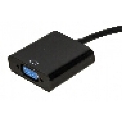 ADATTATORE DISPLAYPORT MASCHIO A VGA FEMMINA CM 15